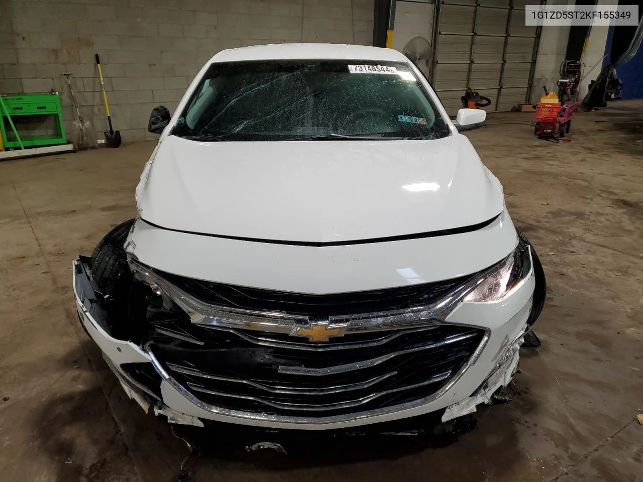 2019 Chevrolet Malibu Lt VIN: 1G1ZD5ST2KF155349 Lot: 73148544