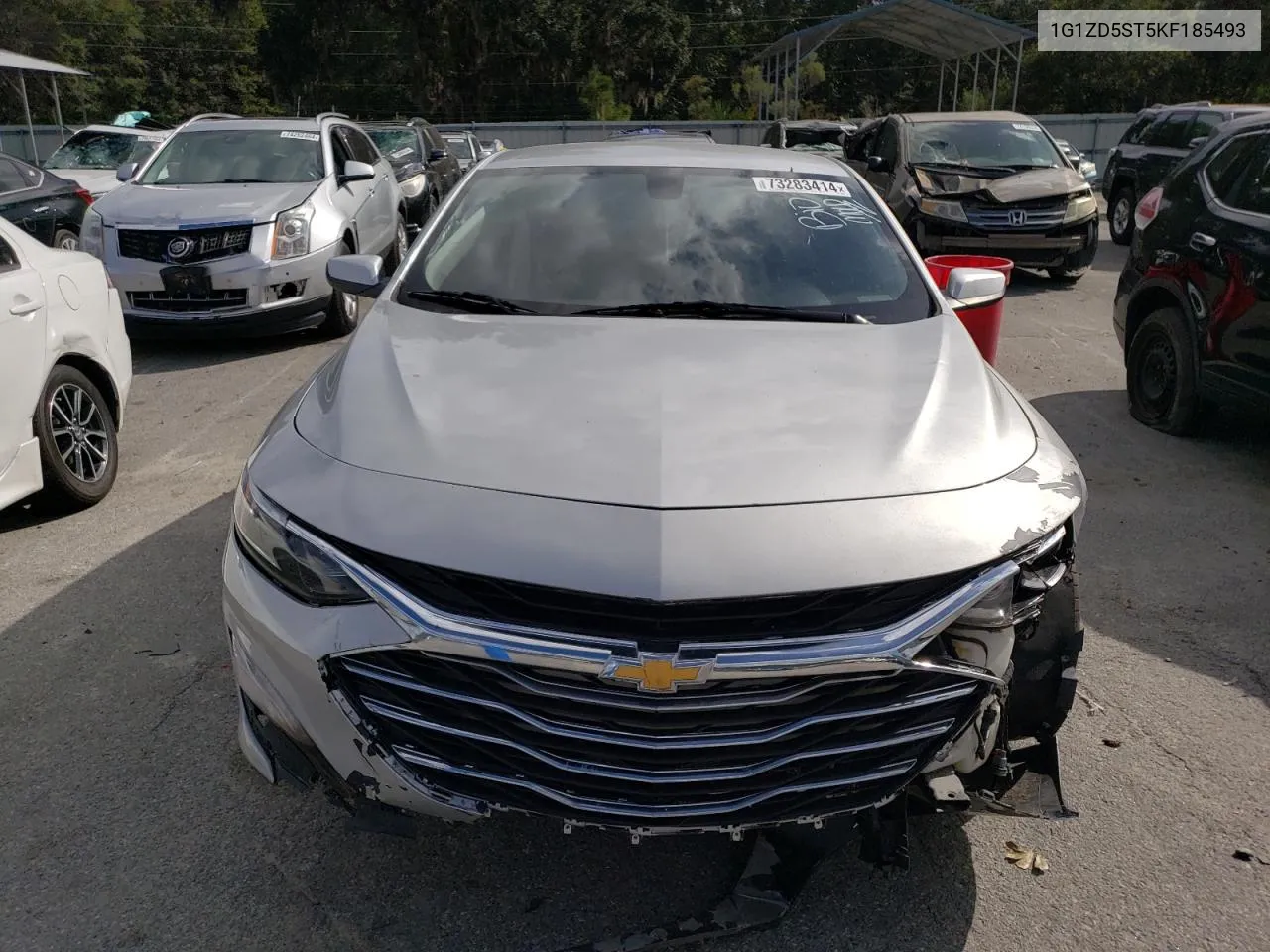 2019 Chevrolet Malibu Lt VIN: 1G1ZD5ST5KF185493 Lot: 73283414