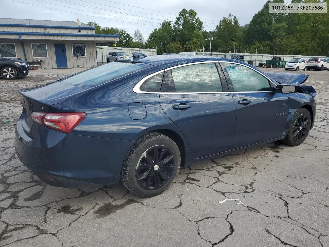 2019 Chevrolet Malibu Lt VIN: 1G1ZD5ST7KF207686 Lot: 73290424