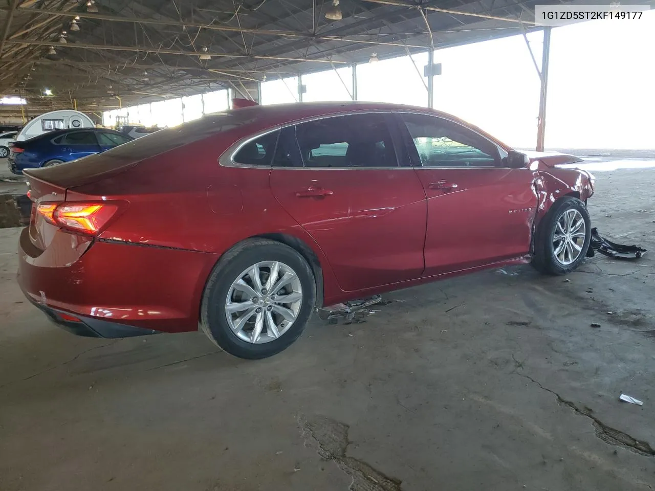 2019 Chevrolet Malibu Lt VIN: 1G1ZD5ST2KF149177 Lot: 73436684