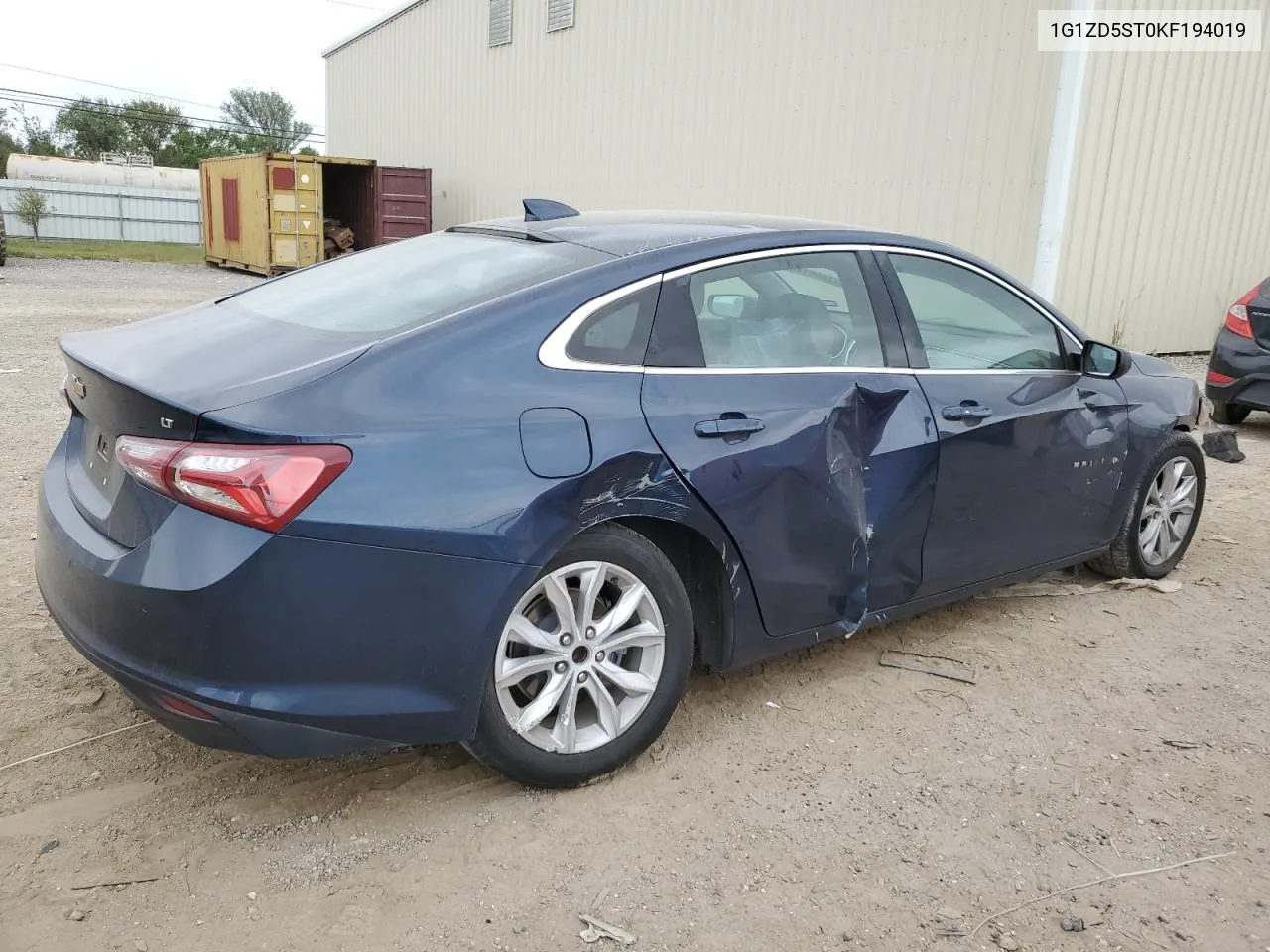 2019 Chevrolet Malibu Lt VIN: 1G1ZD5ST0KF194019 Lot: 73609144