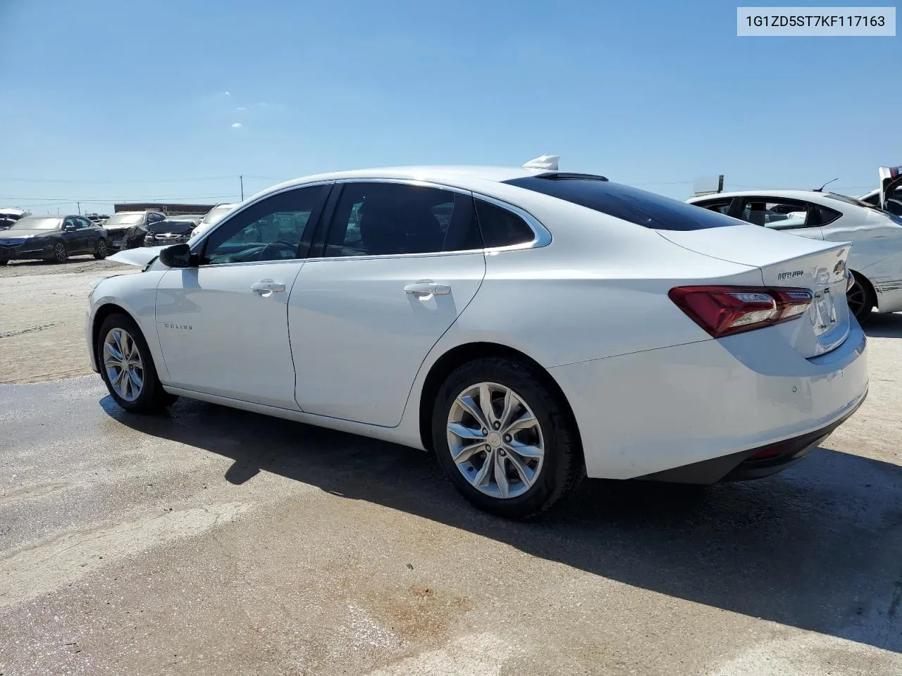 2019 Chevrolet Malibu Lt VIN: 1G1ZD5ST7KF117163 Lot: 73666844