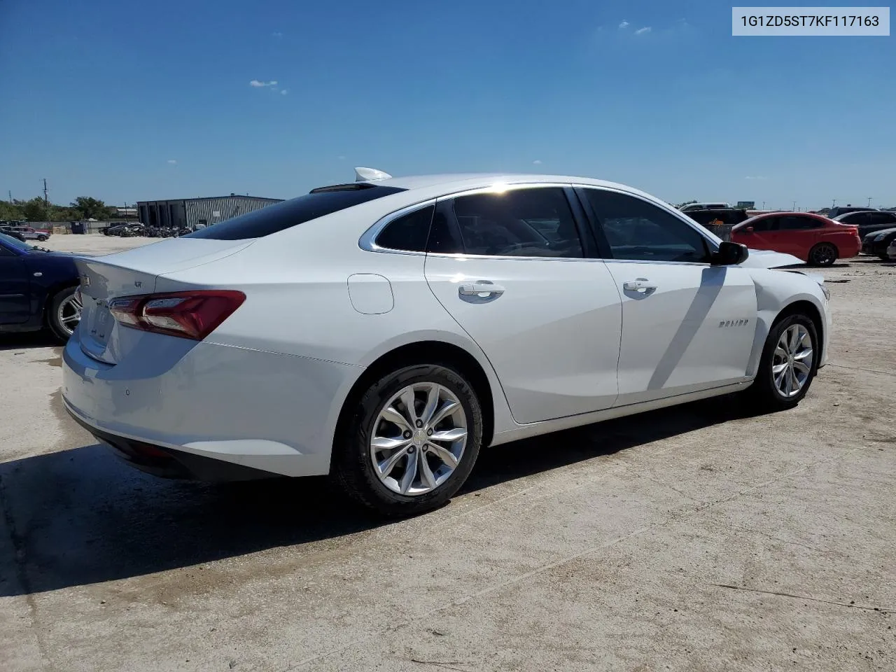 2019 Chevrolet Malibu Lt VIN: 1G1ZD5ST7KF117163 Lot: 73666844