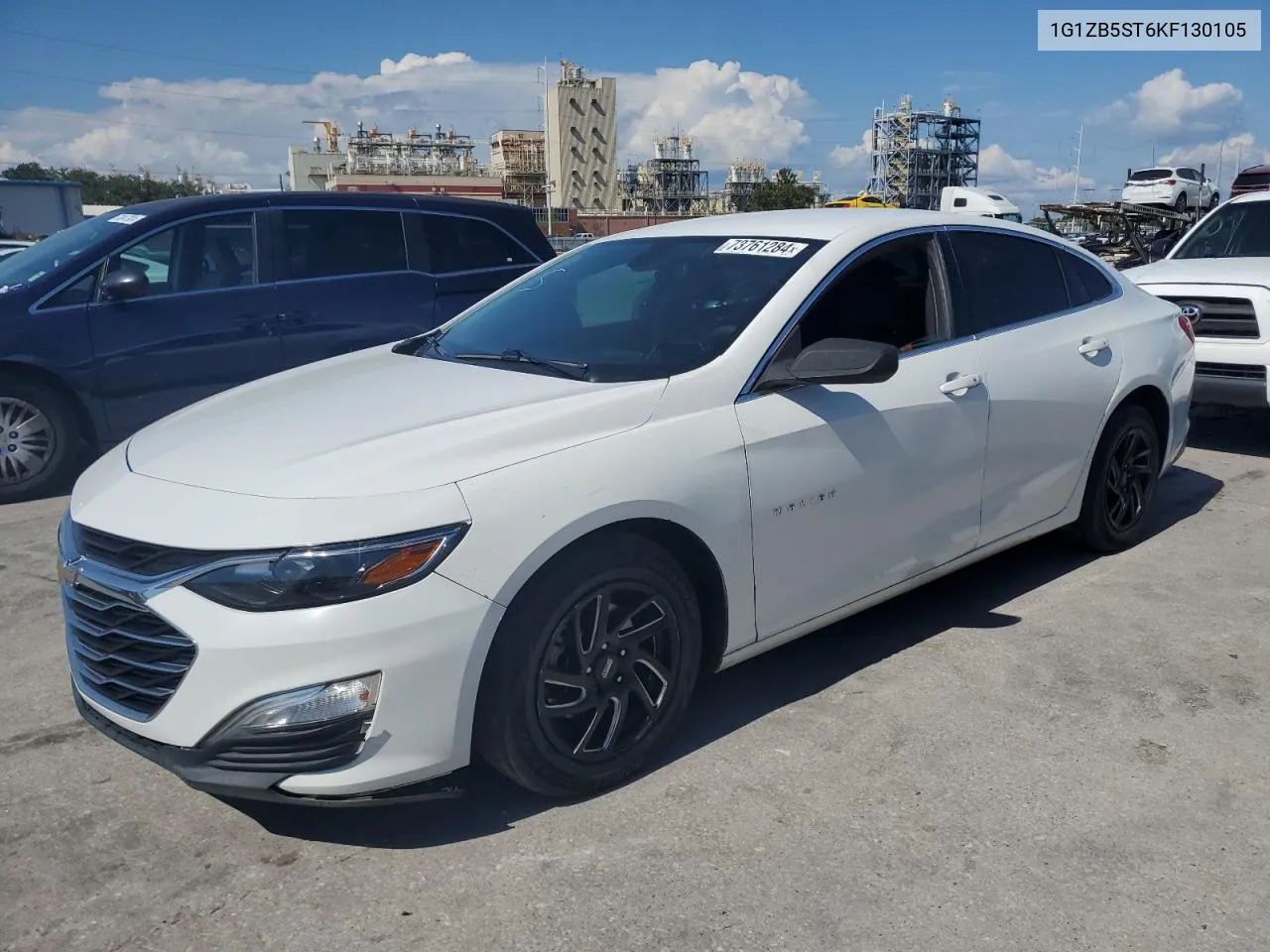 2019 Chevrolet Malibu Ls VIN: 1G1ZB5ST6KF130105 Lot: 73761284