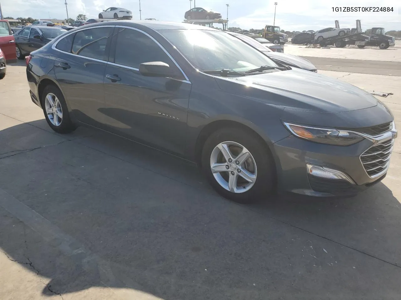 2019 Chevrolet Malibu Ls VIN: 1G1ZB5ST0KF224884 Lot: 73772024