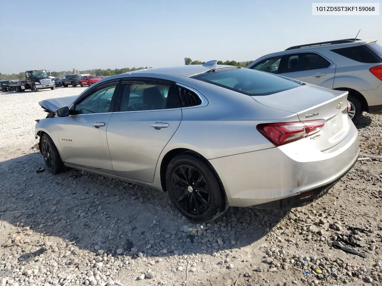 2019 Chevrolet Malibu Lt VIN: 1G1ZD5ST3KF159068 Lot: 74006914