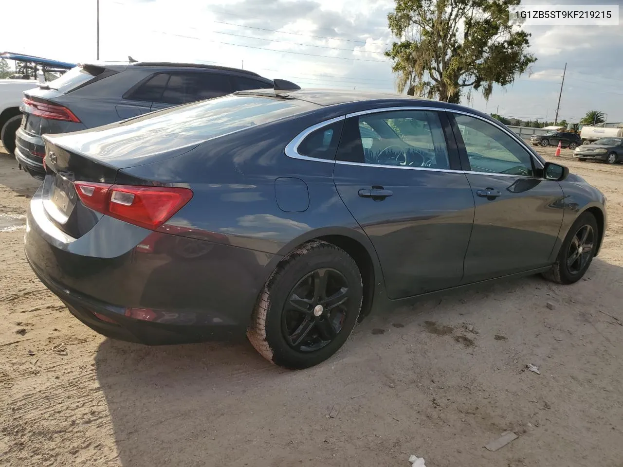 2019 Chevrolet Malibu Ls VIN: 1G1ZB5ST9KF219215 Lot: 74152454