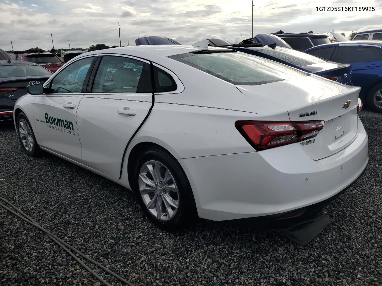 2019 Chevrolet Malibu Lt VIN: 1G1ZD5ST6KF189925 Lot: 74246254