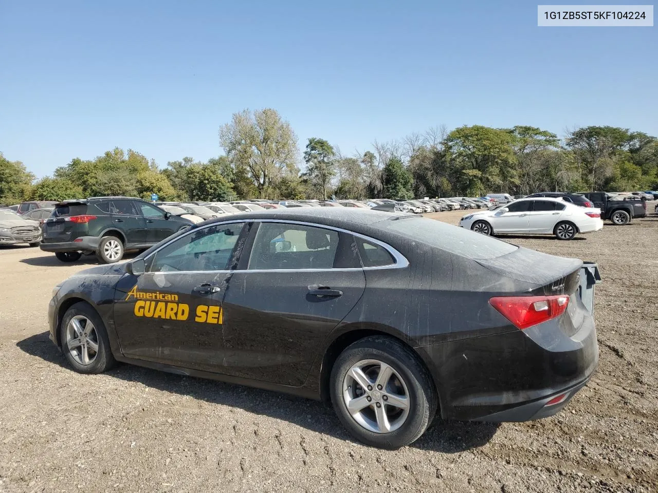 2019 Chevrolet Malibu Ls VIN: 1G1ZB5ST5KF104224 Lot: 74388034