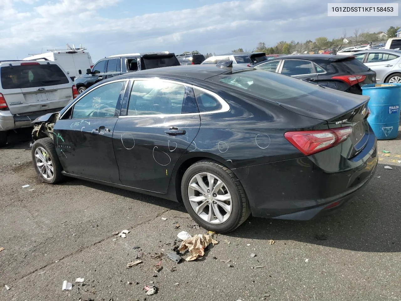 1G1ZD5ST1KF158453 2019 Chevrolet Malibu Lt