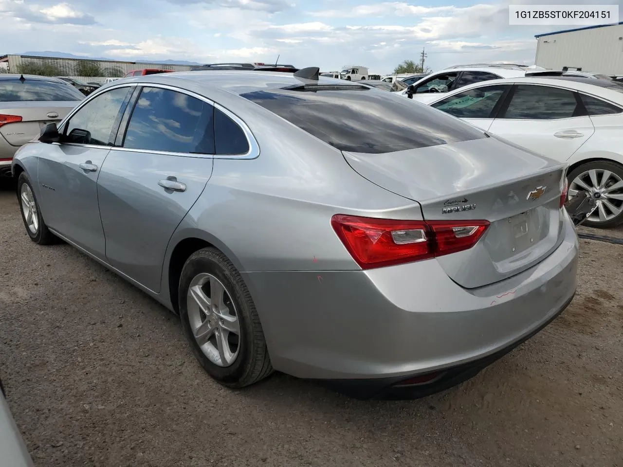 2019 Chevrolet Malibu Ls VIN: 1G1ZB5ST0KF204151 Lot: 74578054