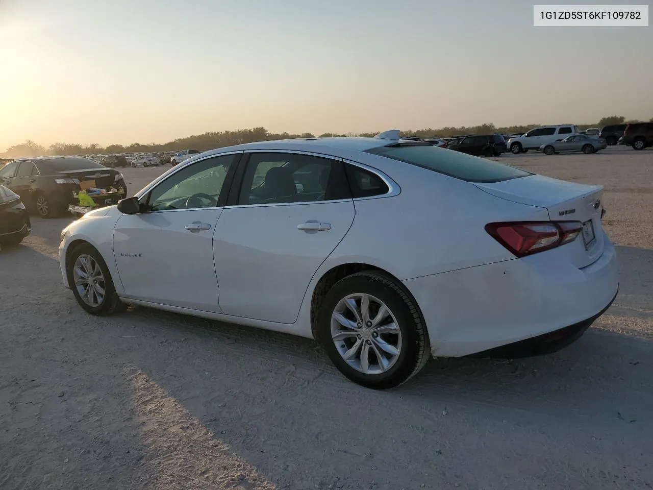 2019 Chevrolet Malibu Lt VIN: 1G1ZD5ST6KF109782 Lot: 74788144