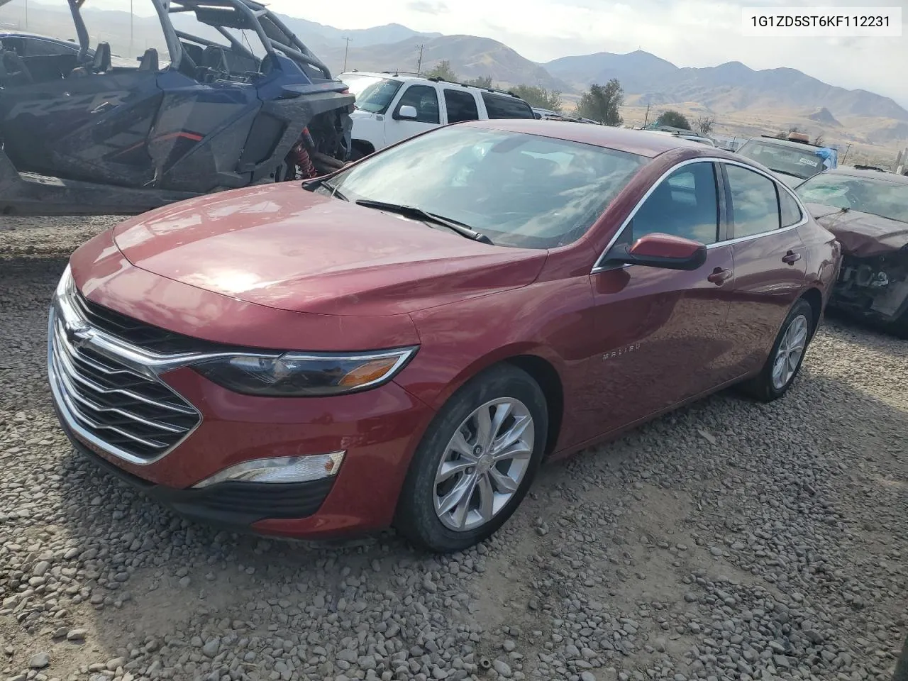 2019 Chevrolet Malibu Lt VIN: 1G1ZD5ST6KF112231 Lot: 74811424