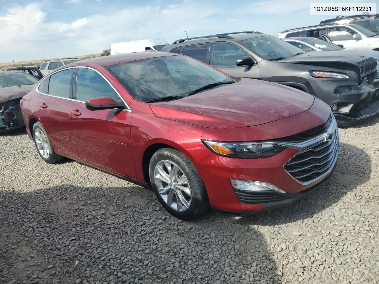 2019 Chevrolet Malibu Lt VIN: 1G1ZD5ST6KF112231 Lot: 74811424