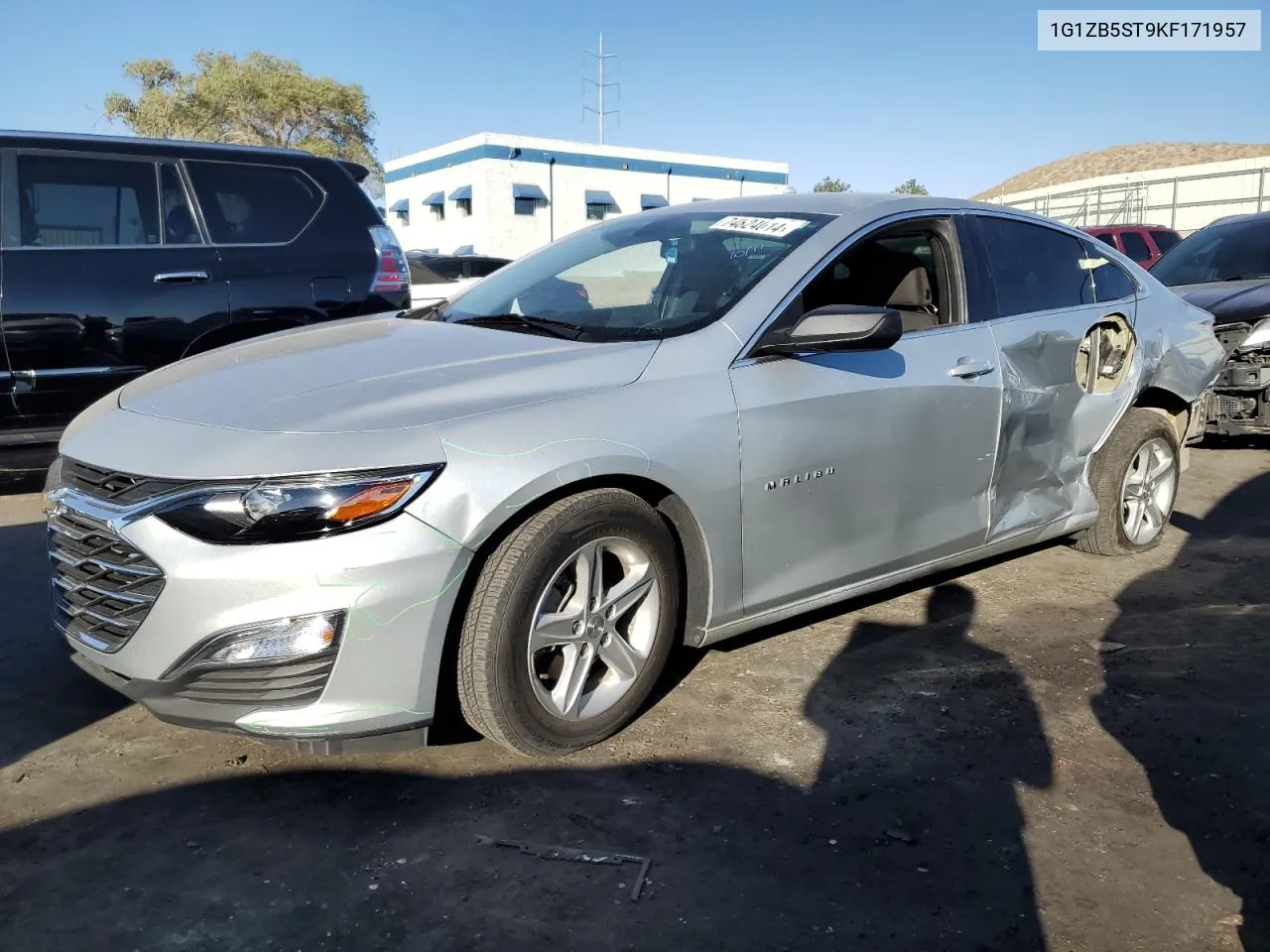 2019 Chevrolet Malibu Ls VIN: 1G1ZB5ST9KF171957 Lot: 74824014