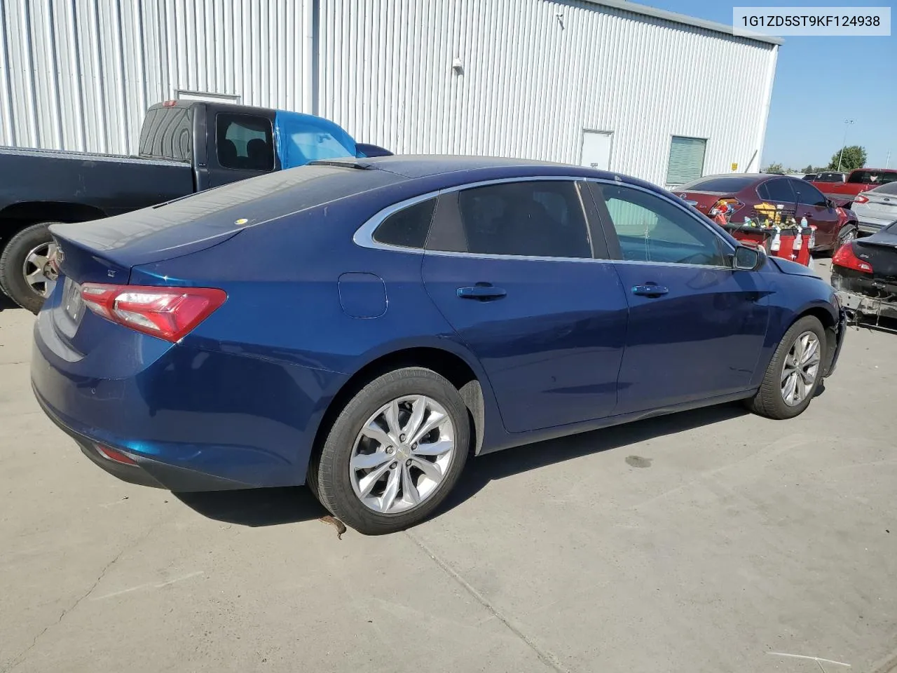 2019 Chevrolet Malibu Lt VIN: 1G1ZD5ST9KF124938 Lot: 74853064