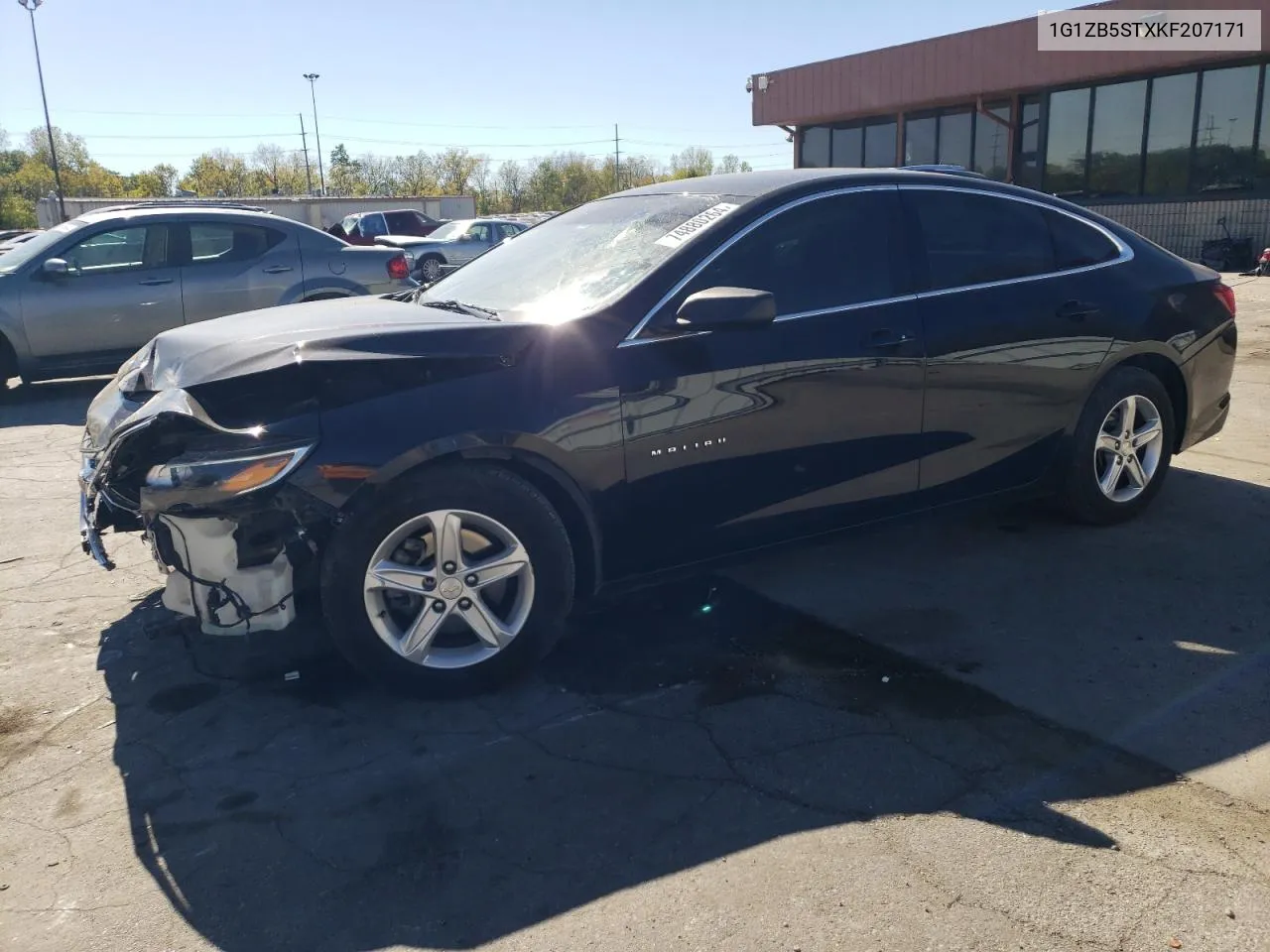 2019 Chevrolet Malibu Ls VIN: 1G1ZB5STXKF207171 Lot: 74880264