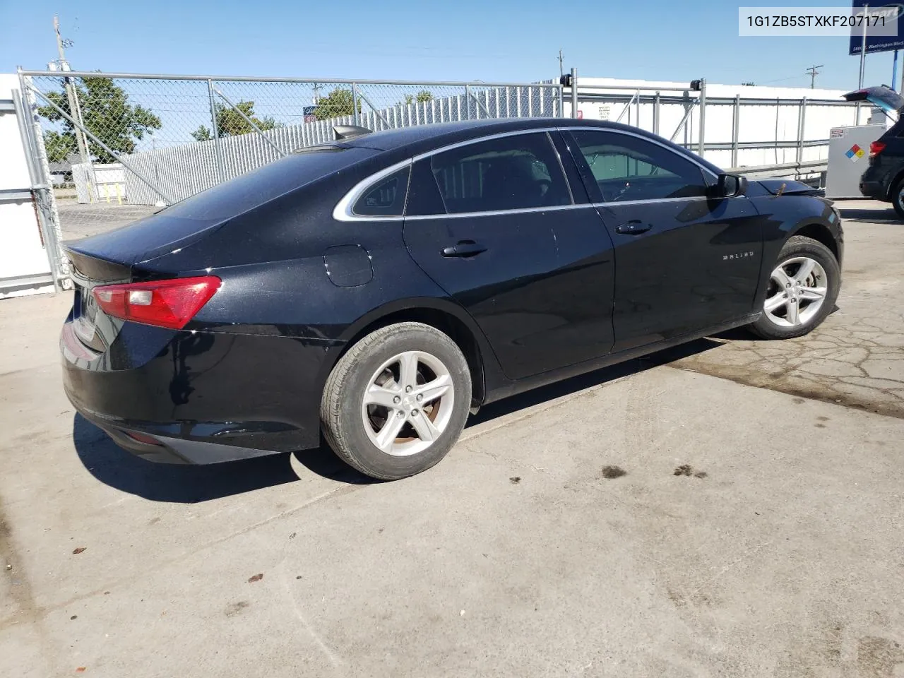 2019 Chevrolet Malibu Ls VIN: 1G1ZB5STXKF207171 Lot: 74880264