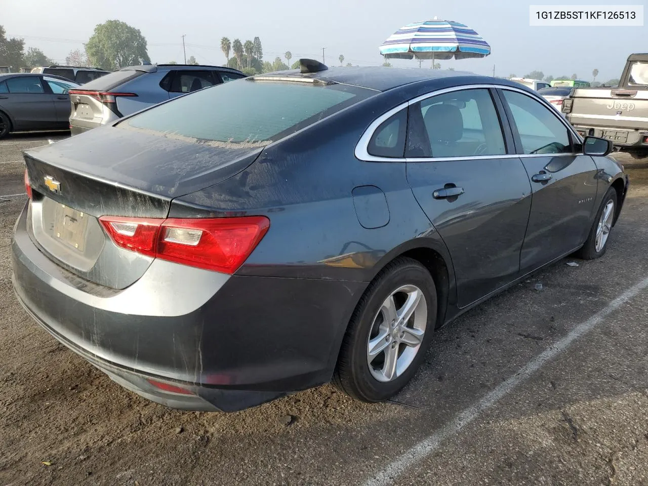 2019 Chevrolet Malibu Ls VIN: 1G1ZB5ST1KF126513 Lot: 75053304