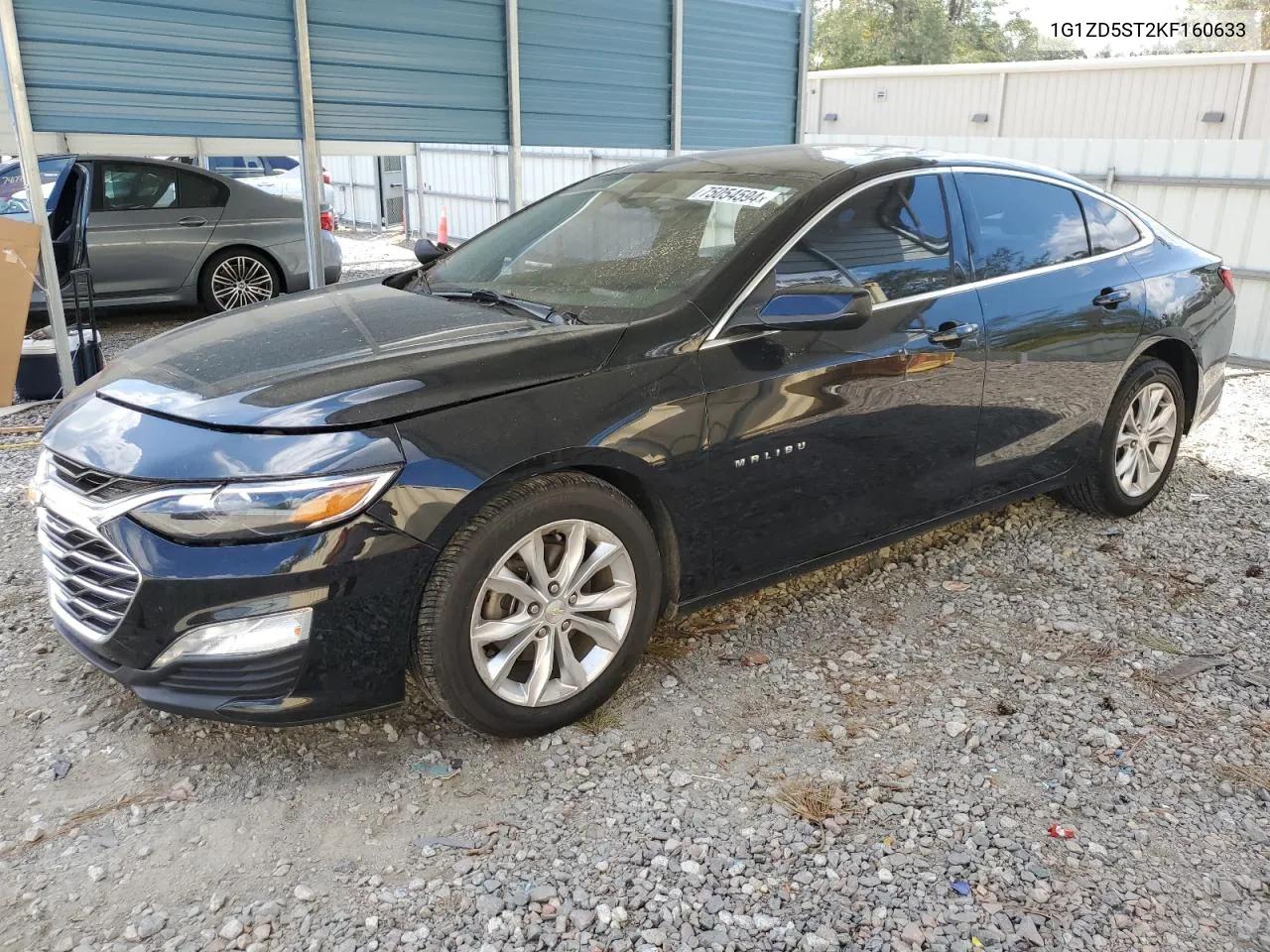 2019 Chevrolet Malibu Lt VIN: 1G1ZD5ST2KF160633 Lot: 75054594