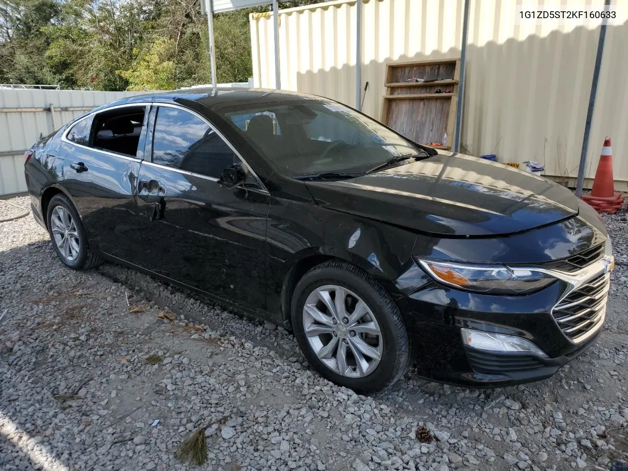 2019 Chevrolet Malibu Lt VIN: 1G1ZD5ST2KF160633 Lot: 75054594