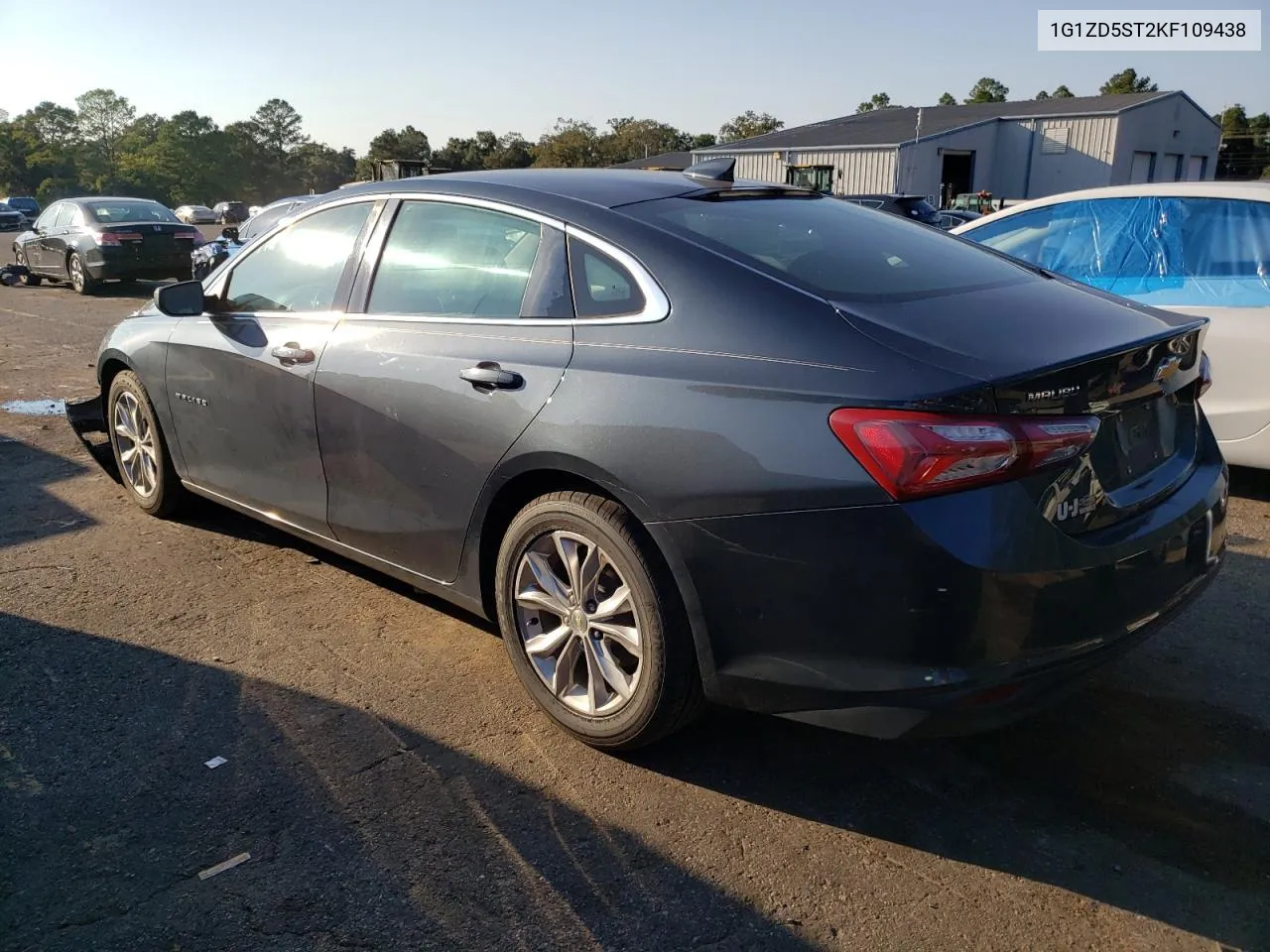 2019 Chevrolet Malibu Lt VIN: 1G1ZD5ST2KF109438 Lot: 75054694