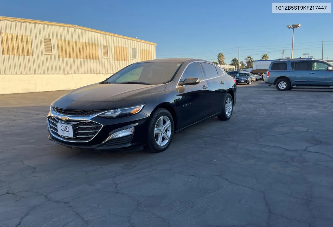 2019 Chevrolet Malibu Ls VIN: 1G1ZB5ST9KF217447 Lot: 75065834