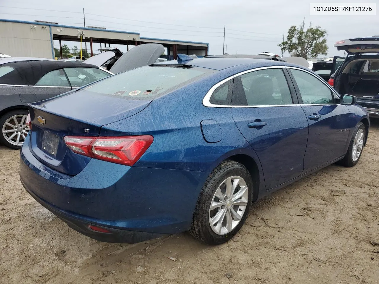 2019 Chevrolet Malibu Lt VIN: 1G1ZD5ST7KF121276 Lot: 75083264