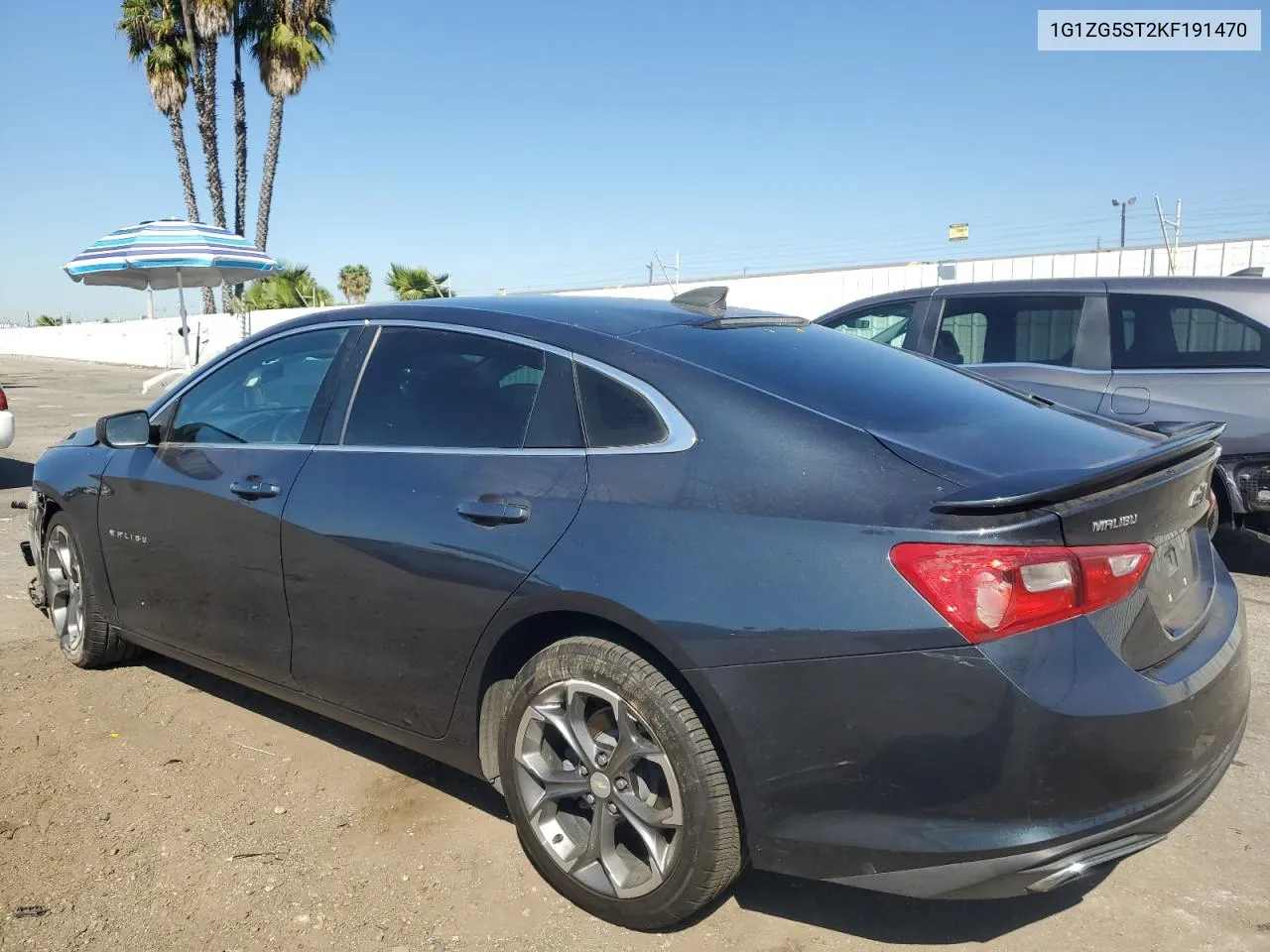 2019 Chevrolet Malibu Rs VIN: 1G1ZG5ST2KF191470 Lot: 75084604