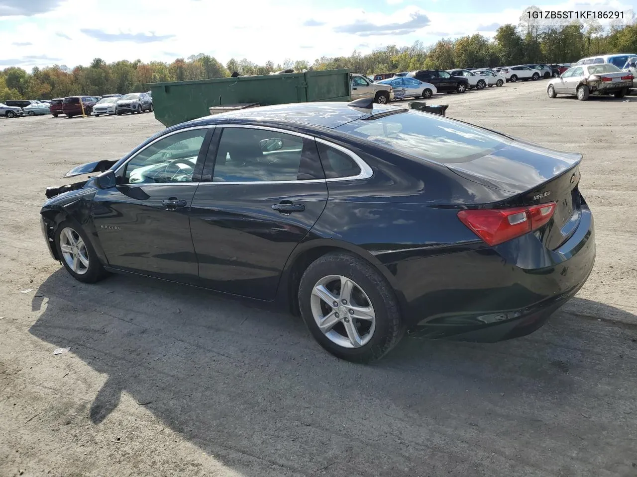 2019 Chevrolet Malibu Ls VIN: 1G1ZB5ST1KF186291 Lot: 75126594