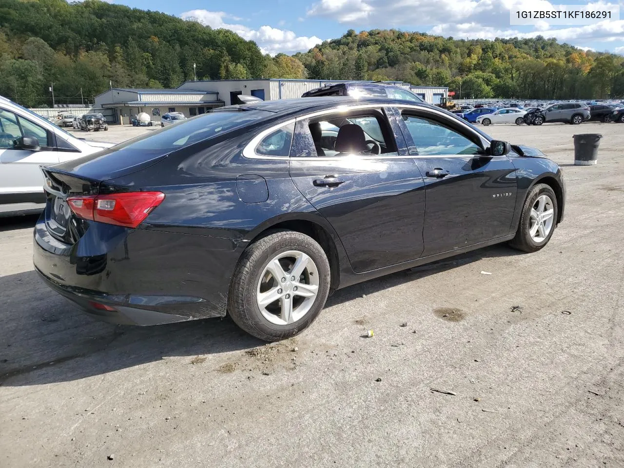 2019 Chevrolet Malibu Ls VIN: 1G1ZB5ST1KF186291 Lot: 75126594