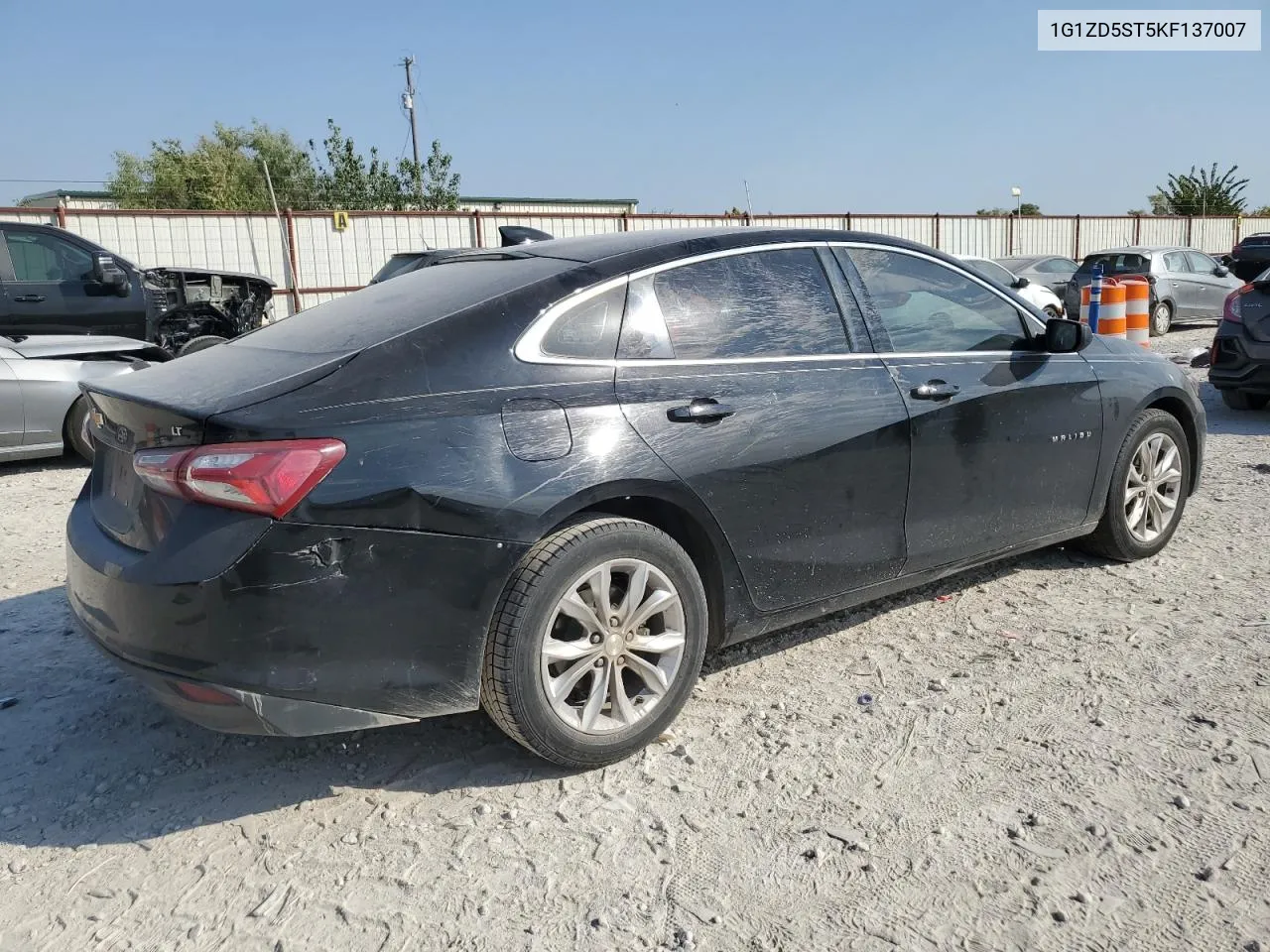 2019 Chevrolet Malibu Lt VIN: 1G1ZD5ST5KF137007 Lot: 75339524