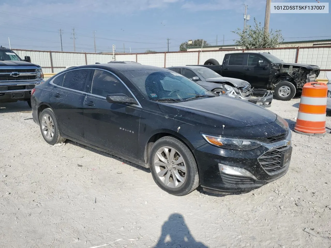 2019 Chevrolet Malibu Lt VIN: 1G1ZD5ST5KF137007 Lot: 75339524