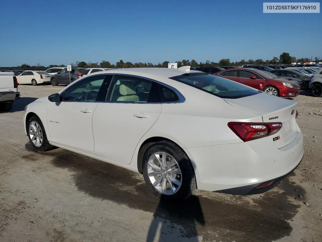 2019 Chevrolet Malibu Lt VIN: 1G1ZD5ST5KF176910 Lot: 75400614