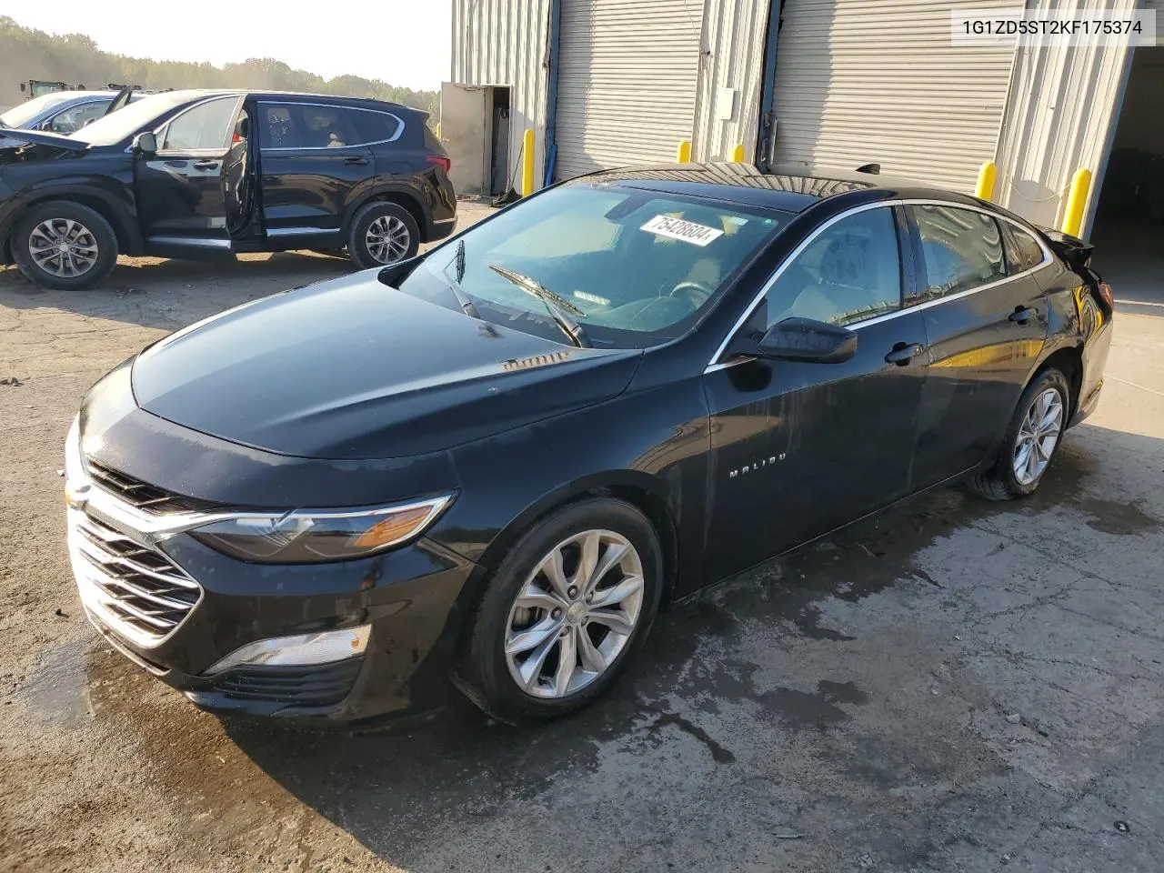 2019 Chevrolet Malibu Lt VIN: 1G1ZD5ST2KF175374 Lot: 75428604