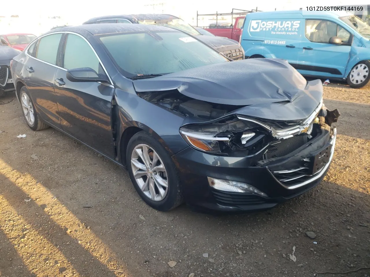 2019 Chevrolet Malibu Lt VIN: 1G1ZD5ST0KF144169 Lot: 75491854