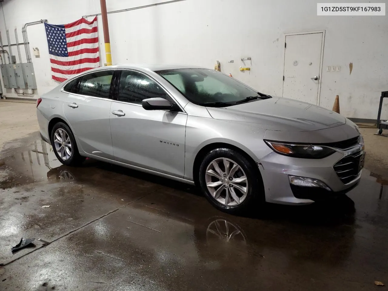 2019 Chevrolet Malibu Lt VIN: 1G1ZD5ST9KF167983 Lot: 75540724