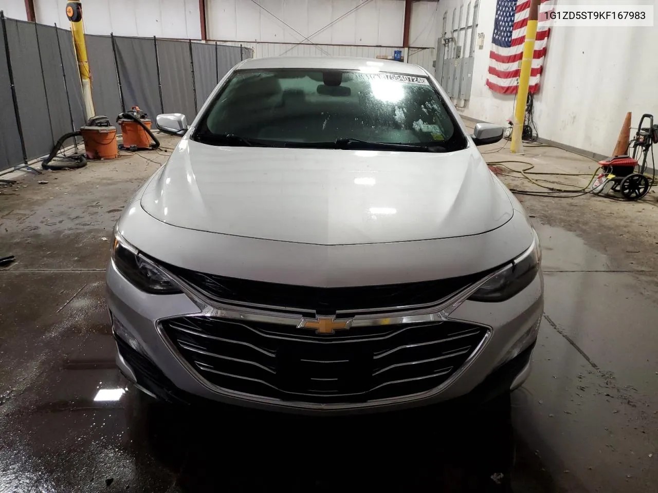 2019 Chevrolet Malibu Lt VIN: 1G1ZD5ST9KF167983 Lot: 75540724