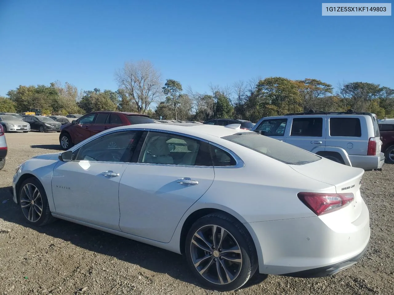 2019 Chevrolet Malibu Premier VIN: 1G1ZE5SX1KF149803 Lot: 75650274