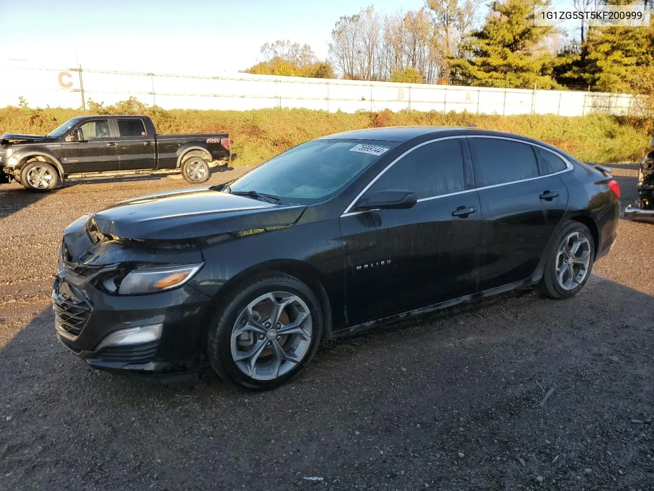 2019 Chevrolet Malibu Rs VIN: 1G1ZG5ST5KF200999 Lot: 75699144