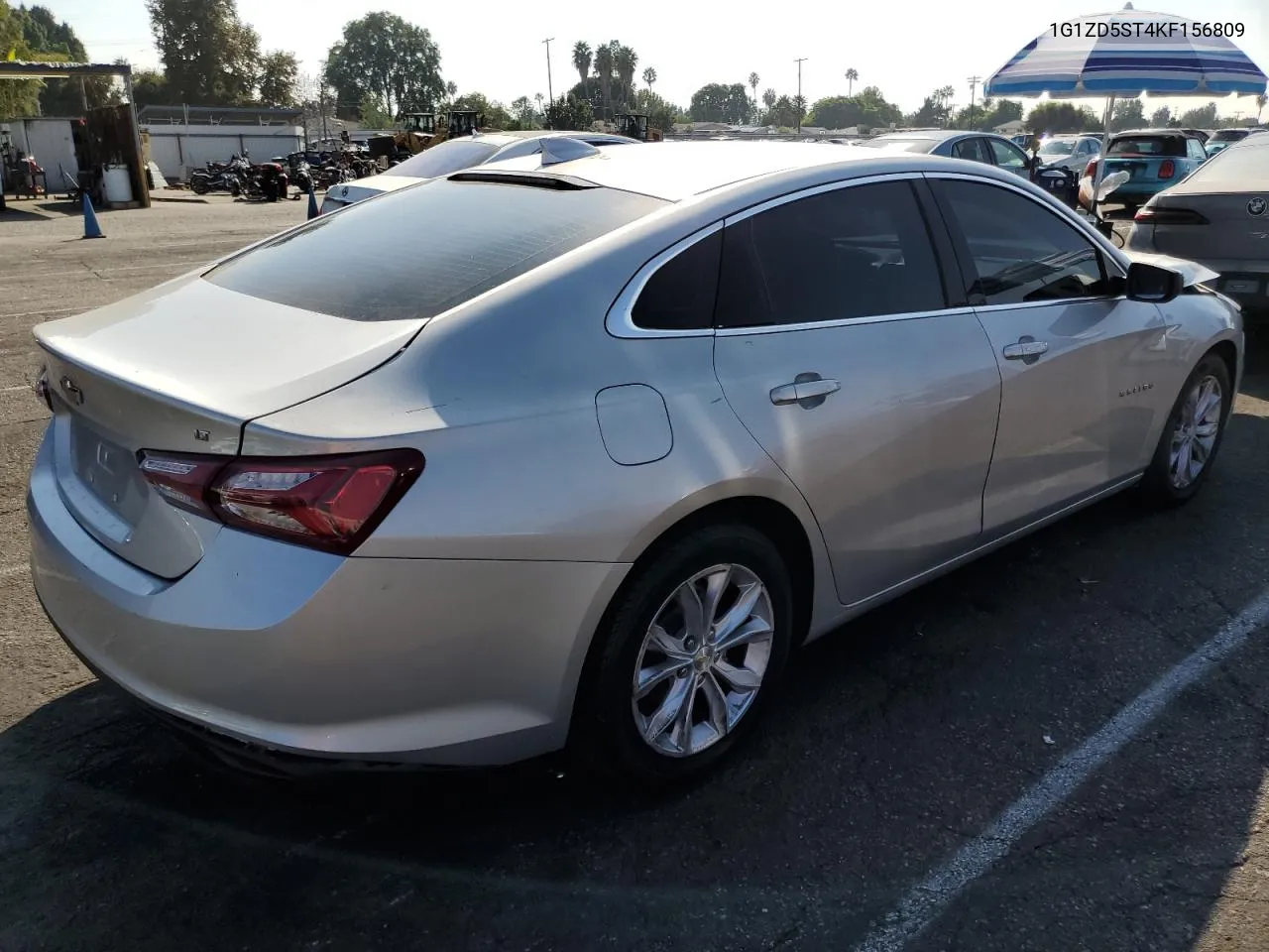 2019 Chevrolet Malibu Lt VIN: 1G1ZD5ST4KF156809 Lot: 75727974