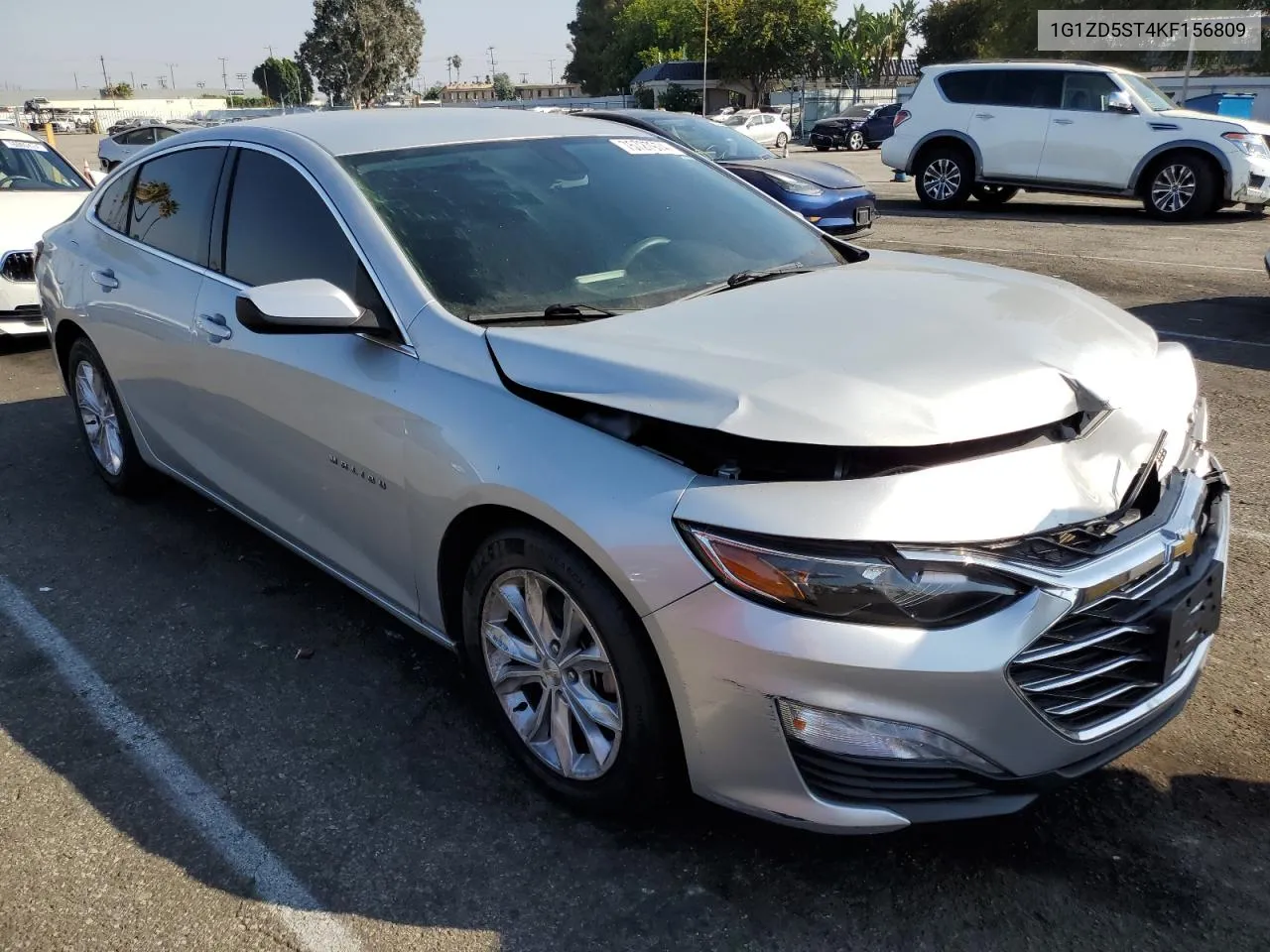 2019 Chevrolet Malibu Lt VIN: 1G1ZD5ST4KF156809 Lot: 75727974