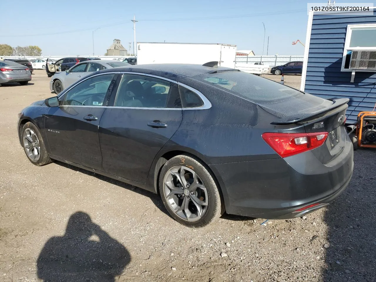 2019 Chevrolet Malibu Rs VIN: 1G1ZG5ST9KF200164 Lot: 75752334