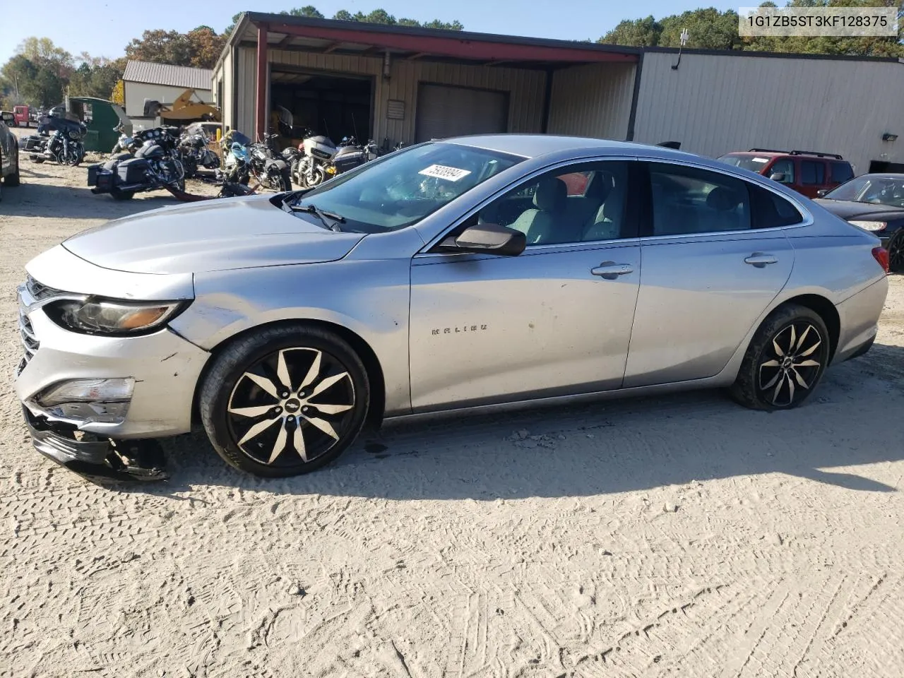 2019 Chevrolet Malibu Ls VIN: 1G1ZB5ST3KF128375 Lot: 75938994