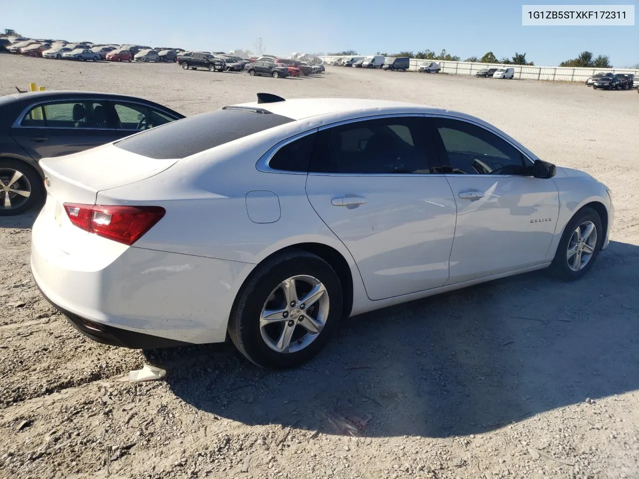 2019 Chevrolet Malibu Ls VIN: 1G1ZB5STXKF172311 Lot: 76042774