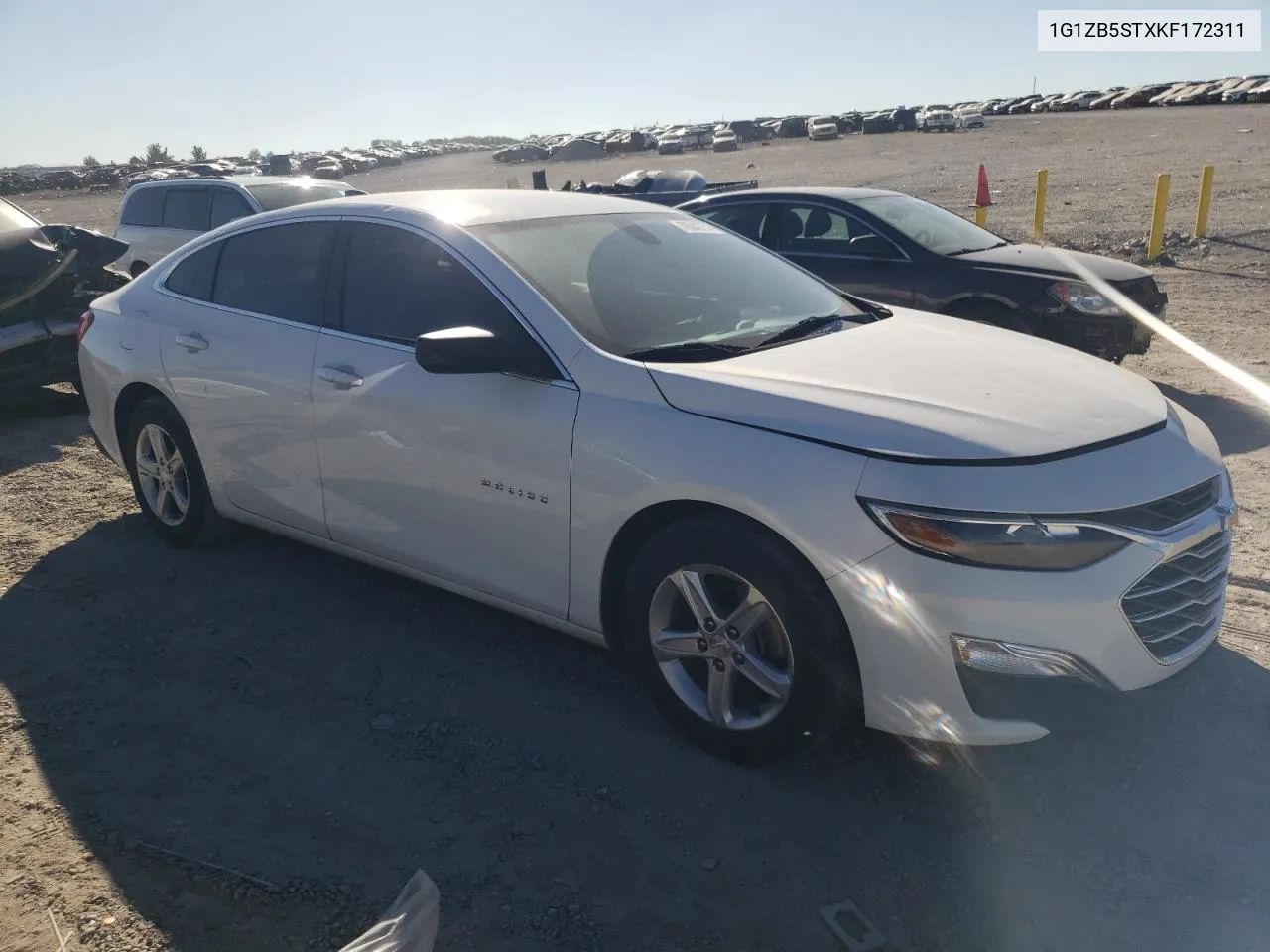 2019 Chevrolet Malibu Ls VIN: 1G1ZB5STXKF172311 Lot: 76042774