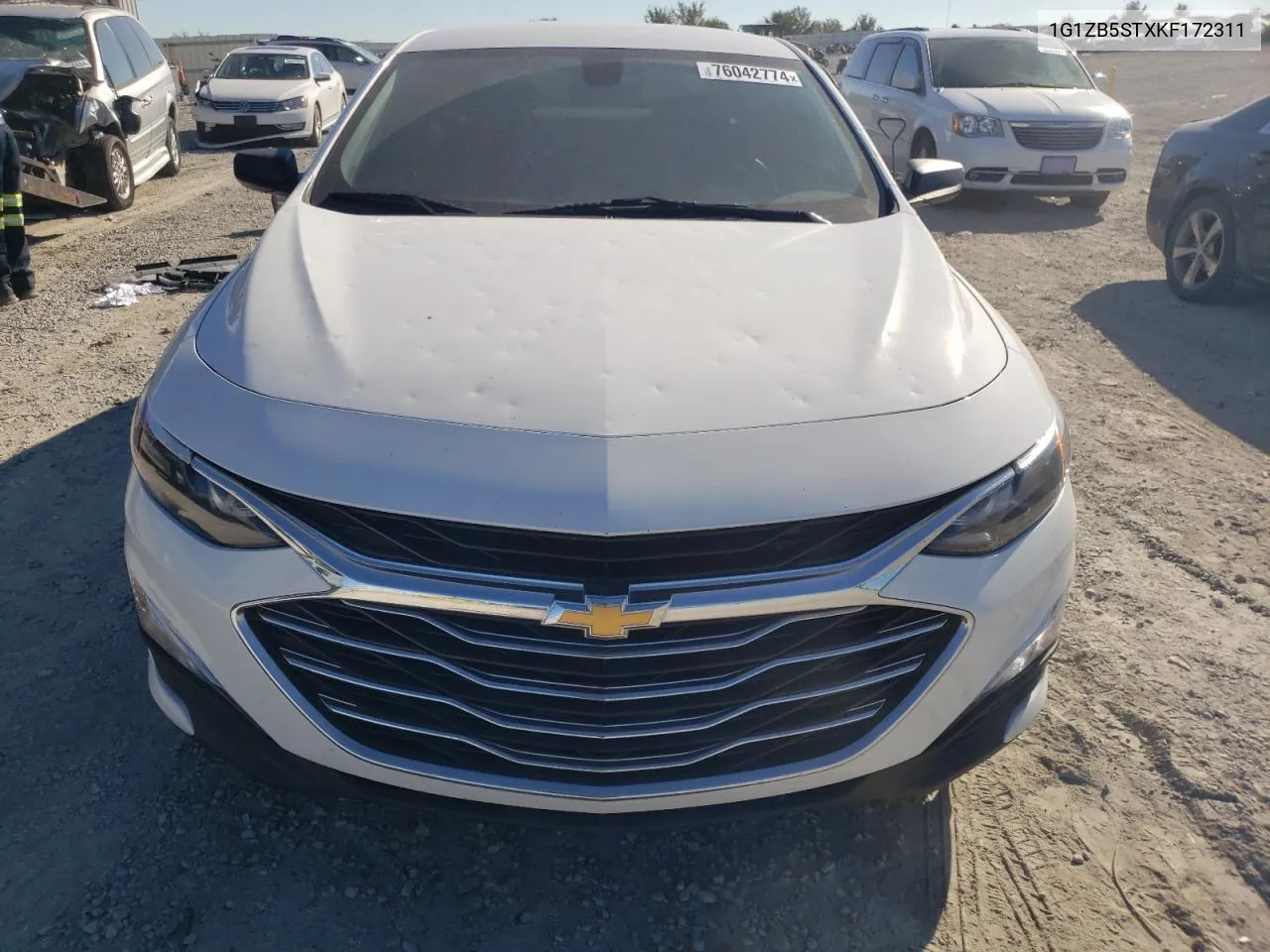 2019 Chevrolet Malibu Ls VIN: 1G1ZB5STXKF172311 Lot: 76042774