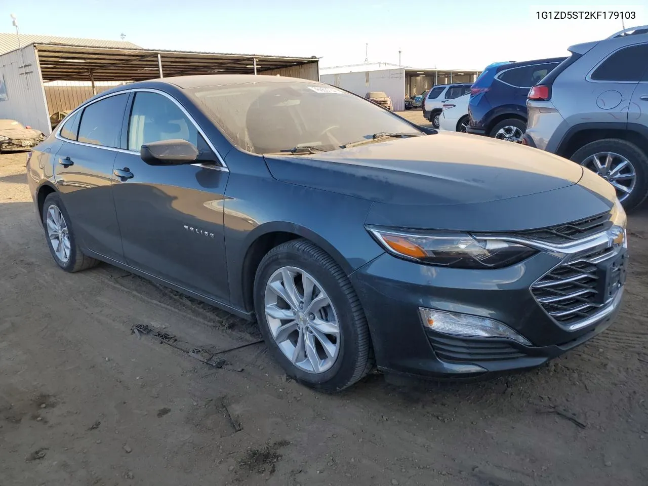 2019 Chevrolet Malibu Lt VIN: 1G1ZD5ST2KF179103 Lot: 76053734