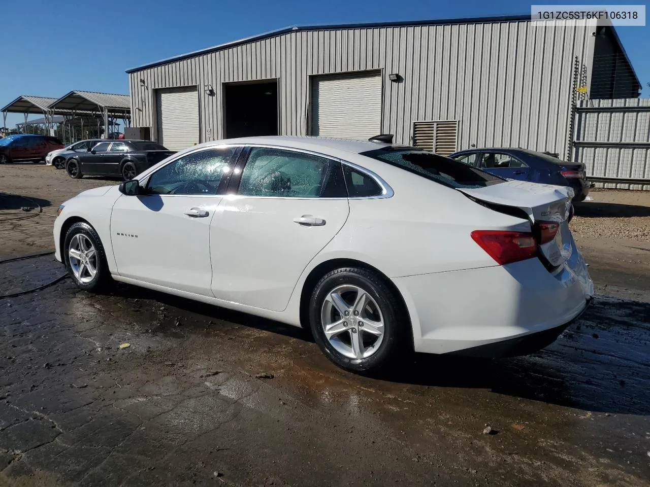 2019 Chevrolet Malibu Ls VIN: 1G1ZC5ST6KF106318 Lot: 76055864