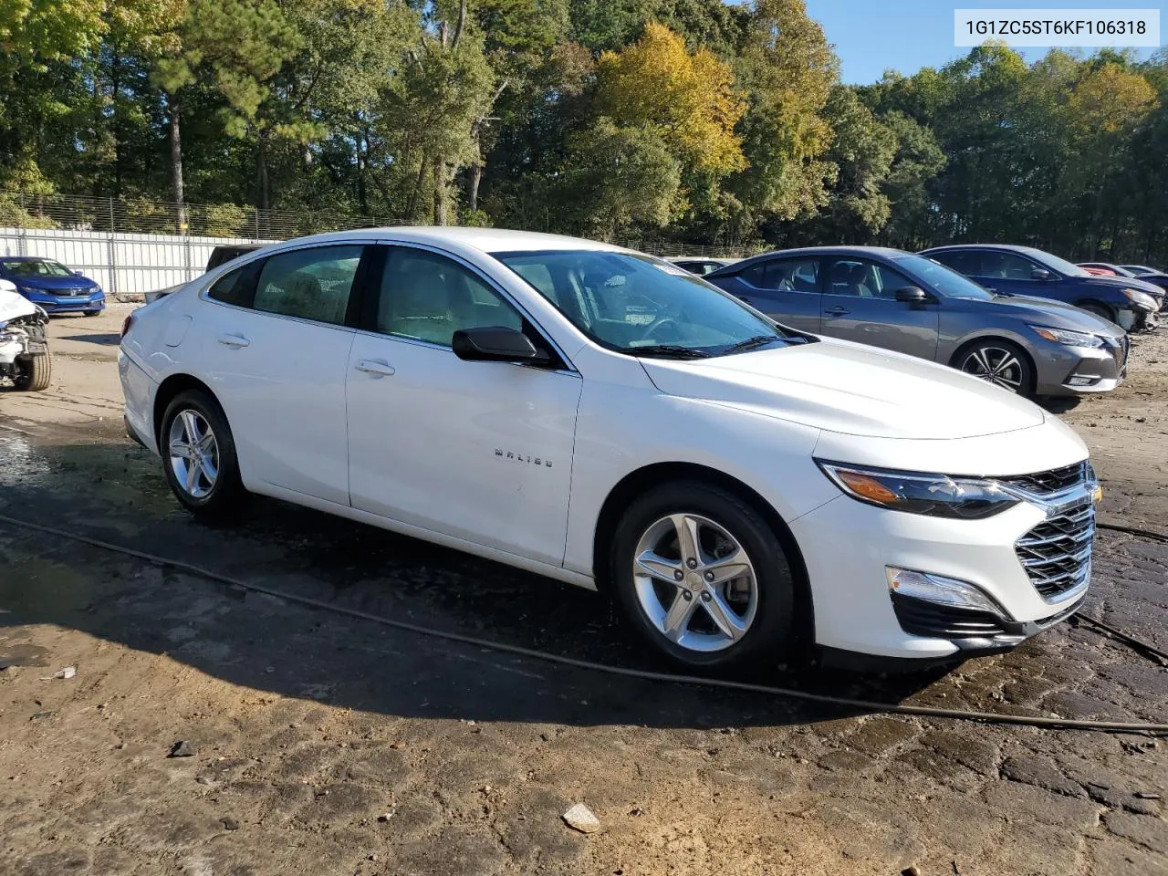 2019 Chevrolet Malibu Ls VIN: 1G1ZC5ST6KF106318 Lot: 76055864